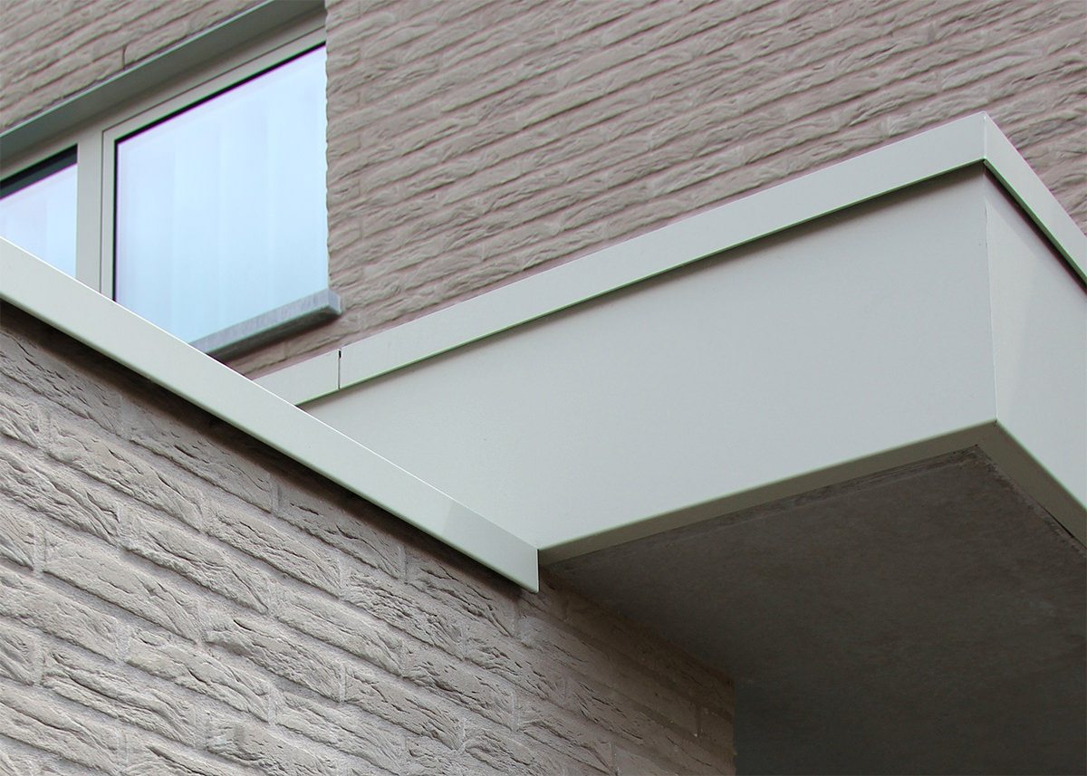 Aluu Aluminium Plaat En Plooiwerk Voorbeeld