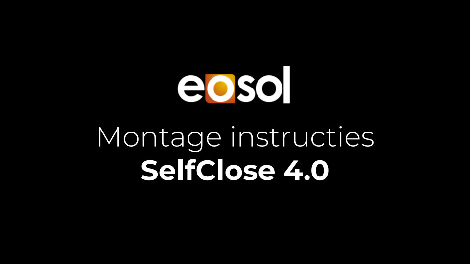 Selfclose Montage Instructies Link